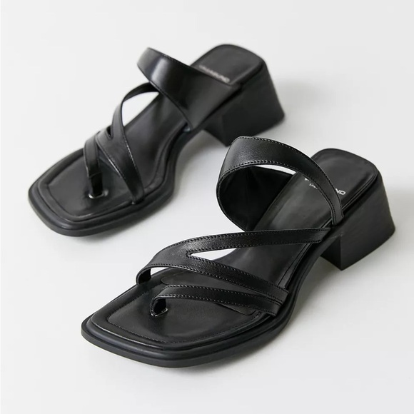 Vagabond Shoes - NEW VAGABOND INES STRAPPY SANDALS IN BLACK LEATHER 40 10